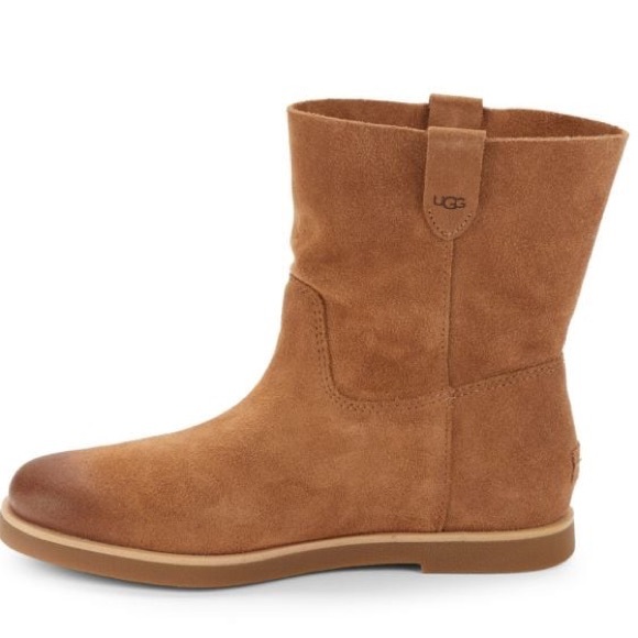 NWOT UGG Josefene Suede Boots Women’s Size 6 Color Chestnut - Picture 12 of 16